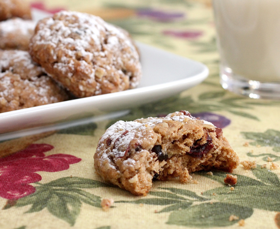 Cardamom Cranberry Out Cookies