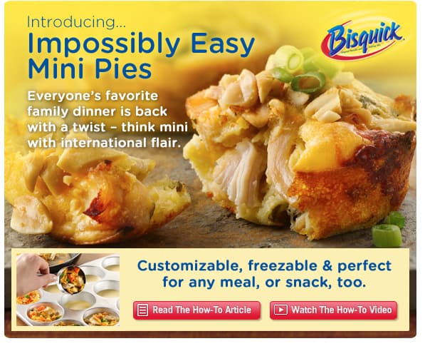 Impossibly Easy Mini Pies