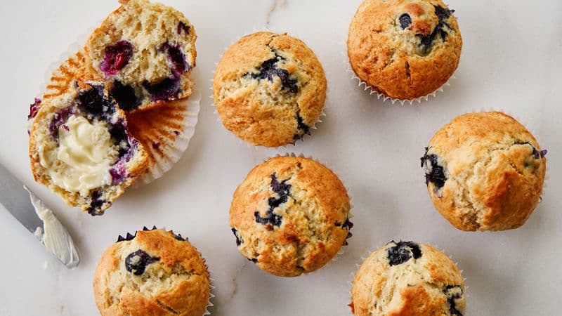 Something Blue And Tasty for Breakfast, Dessert, Or A Snack