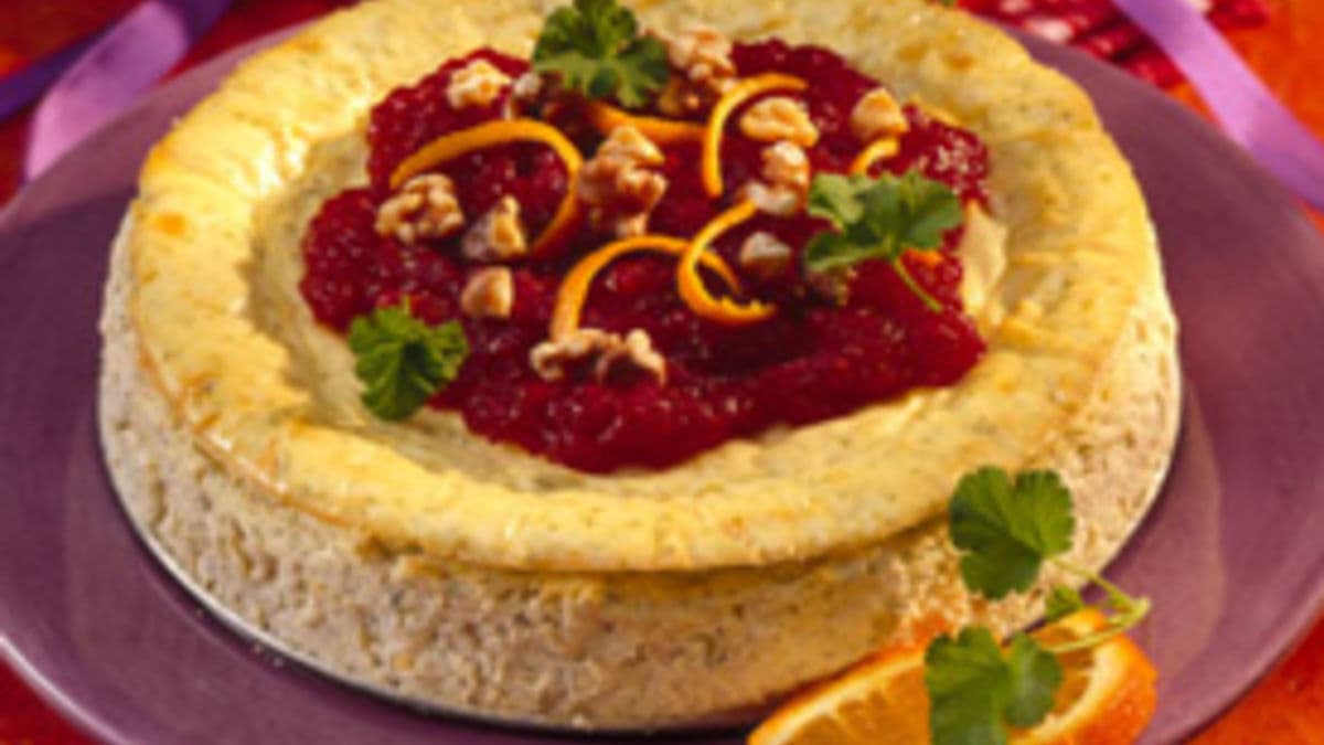 Savory Chicken Cheesecake