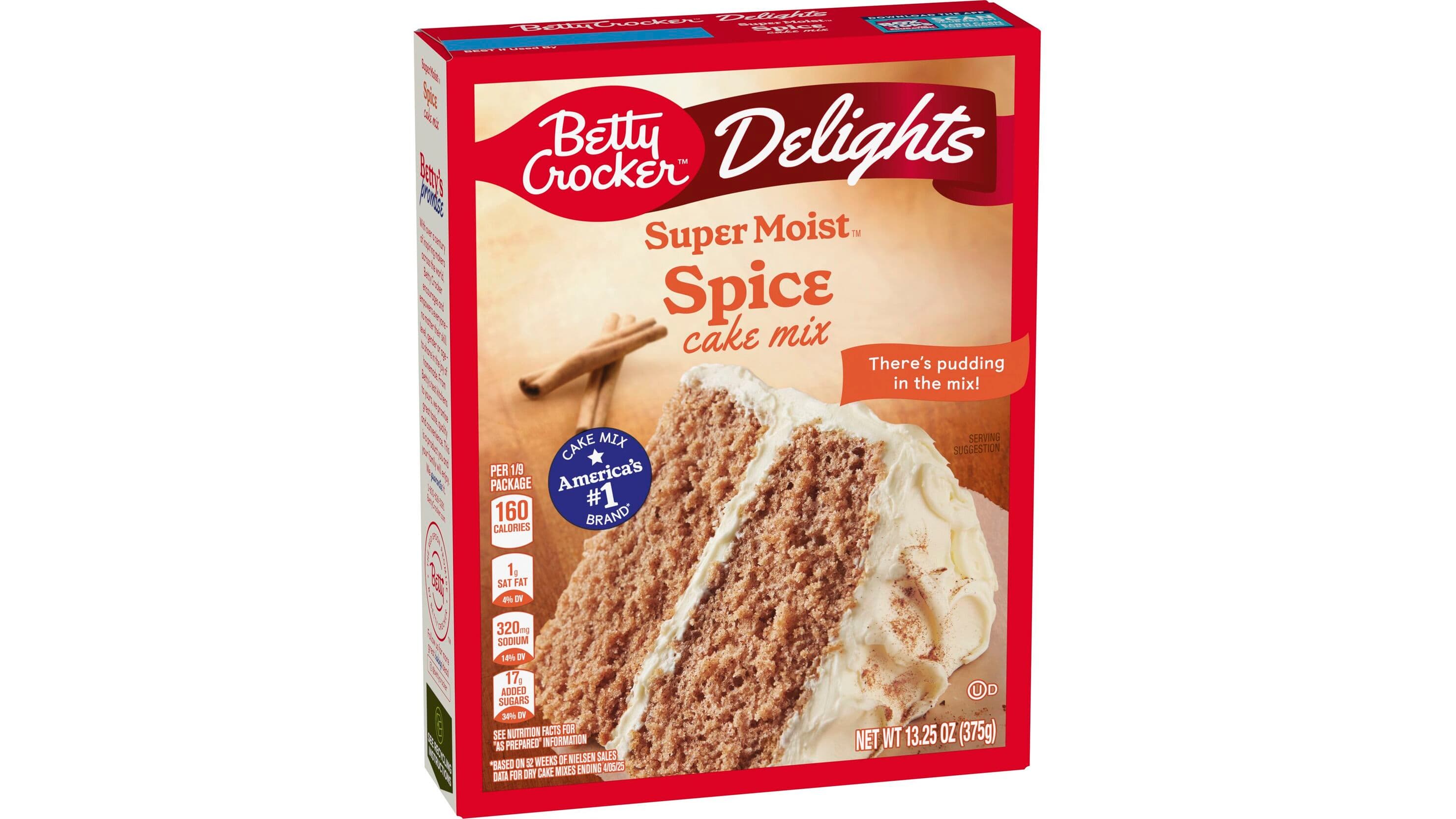 Betty Crocker Delights Super Moist Strawberry Cake Mix, 13.25 oz Betty Crocker Delights Super Moist Strawberry Cake Mix, 13.25 oz